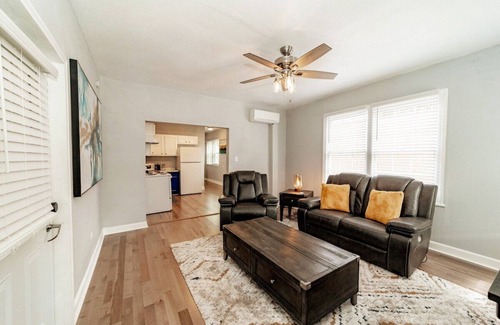 Hattiesburg Apartamento | Comfortable King Suite Zen Space