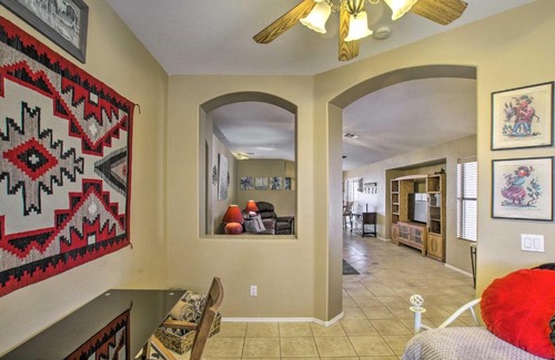 San Tan Valley Casa | Comfortable Phoenix Area Home on Golf Course!