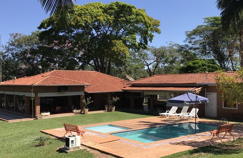 Brotas Cabaña | Lugar confortable, para todas las edades, hermosa vista, descanso y deportes de aventura.