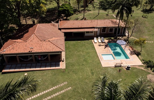 Brotas Cabaña | Lugar confortable, para todas las edades, hermosa vista, descanso y deportes de aventura.