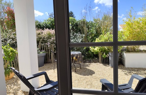 Vaux-sur-Mer Apartamento | Cottage de 65m ² Mar en paz-Terraza-Jardín