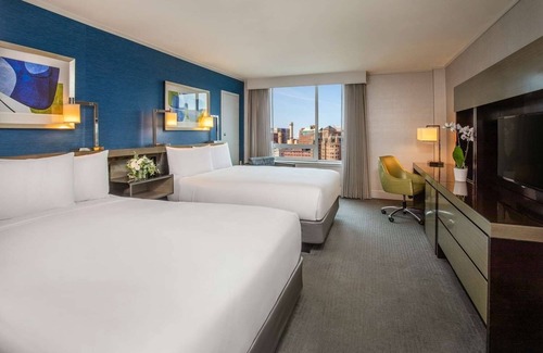 Boston Hotel | Comfortable Stay at a Hotel w/ Glass Atrium Roof Pool by Charles River