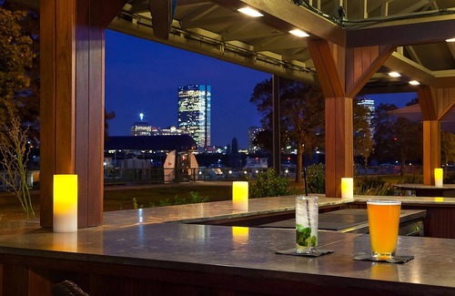 Boston Hotel | Comfortable Stay at a Hotel w/ Glass Atrium Roof Pool by Charles River