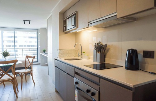 Nunoa Apartamento | Acogedor Estudio | Metro y Plaza Ñuñoa