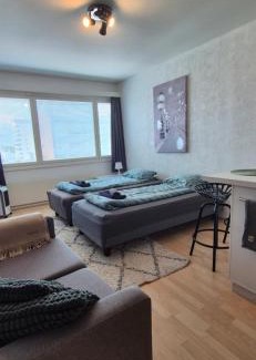 Oulu Apartamento | Comfortable studio close to Oulu center, free parking