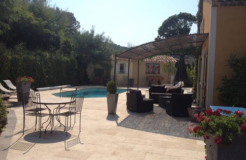 Tanneron Villa | Confortable villa con piscina privada y jardín, a 15 minutos del mar.