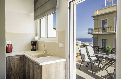 Heraklion Apartamento | Comfy Central 1 Bedroom Apt with Terrace and View