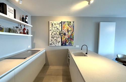 Knokke Apartamento | comfy design apartment with garden and sea view