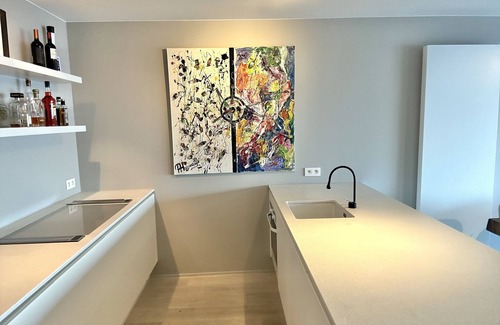 Knokke Apartamento | comfy design apartment with garden and sea view