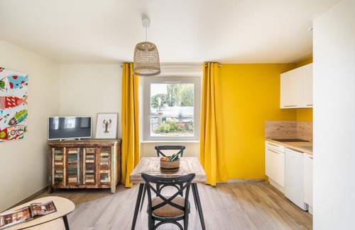 Saint-Benoit-des-Ondes Apartamento | Comme un Poisson dans l'Eau - Côté Mer -Belle vue mer