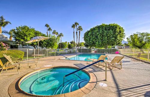 Cathedral City Apartamento | Community Perks, 2 Patios Cathedral City Condo!