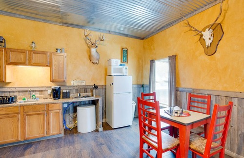 Cayuga Apartamento | Community Pier: Cozy Kerens Cabin!