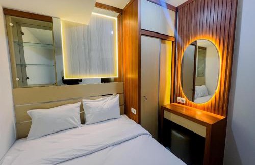 Sidoarjo Apartamento | Compact and Relaxing 2BR at Suncity Residence Apartment By Travelio