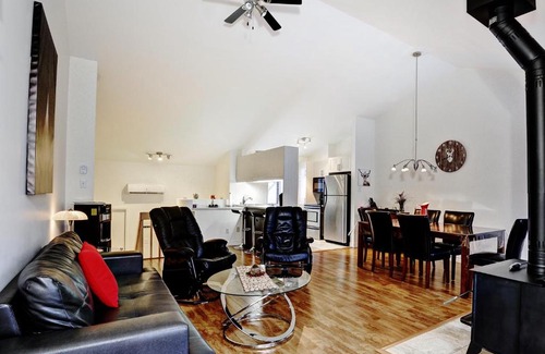 Stoneham Apartamento | Condo 517 Chemin du Hibou by Les Chalets Alpins