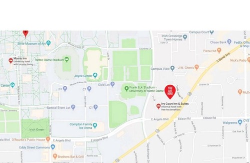 Notre Dame Apartamento | Condo en el Unv. de Notre Dame, fines de semana de fútbol, estancias a corto y largo plazo nos