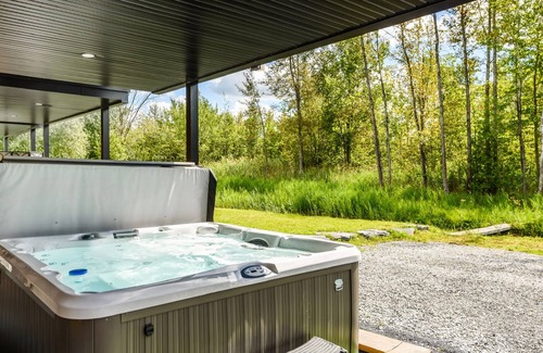 Magog Condominio | Condo-chalet 2 Chambres Avec SPA Partargé lac Memphrémagog