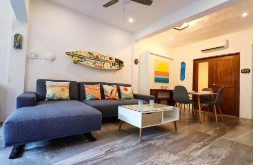 Colonia 5 de Diciembre Apartamento | Condo de Ondas - Modern beach themed 1 bed 1 bath