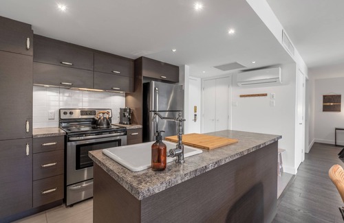 Beaupre Condominio | Condo des Neiges. Vue Imprenable sur la Montagne, Piscine Intérieure