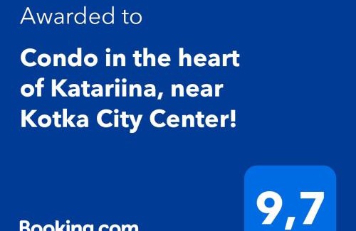 Kotka Apartamento | Condo in the heart of Katariina, near Kotka City Center!
