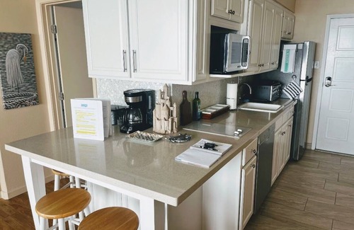 Galveston Condominio | Condo right on the beach! Stunning seventh floor views!
