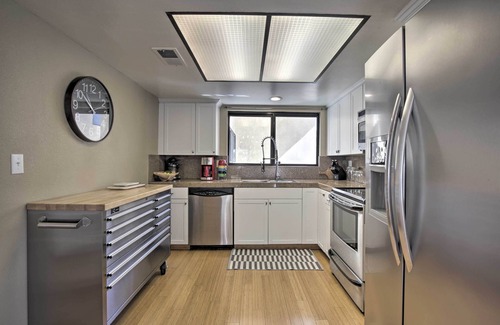Canyon Corridor Condominio | ¡NUEVO! Condominio w / Mountain Views-3mi a DT Palm Springs