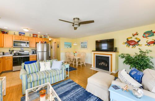 Wildwood Apartamento | Condo with Deck Walk to Beach and Convention Center!