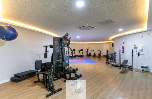 Taio Apartamento | Condomínio Club a 50m PRAIA dos Anjos - Unidades com 2 QUARTOS, PISCINA, estacionamento e portaria 24h - Área de lazer 3000m, wi-fi 800MB, churrasqueira e cozinha completa