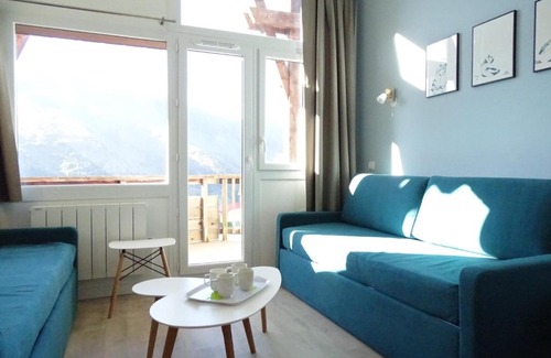 Avoriaz Apartamento | Confort - Appartement scandinave rénové 3 pièces, 2 chambres, skis aux pieds, centre Falaise - FR-1-634-6
