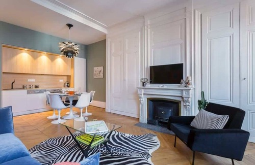 Bellecour - Hotel Dieu Apartamento | Confort - place des Jacobins - colorido apartamento dedicado al cine