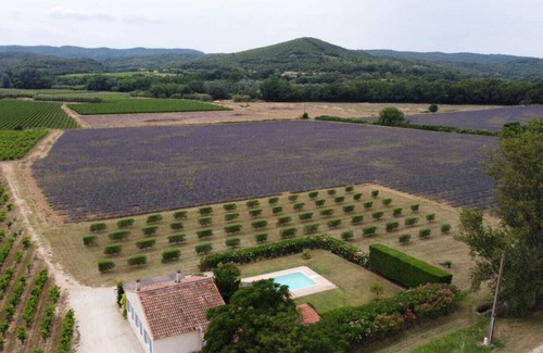 Saint Michel d'Euzet Casa | En la naturaleza, cerca del río, piscina privada, canoa