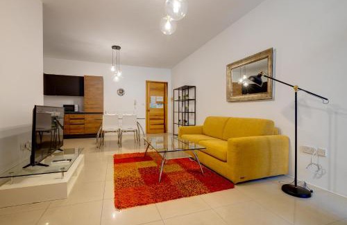 St. Andrew's Apartamento | Contemporary 1 Bedroom Gem in Swieqi