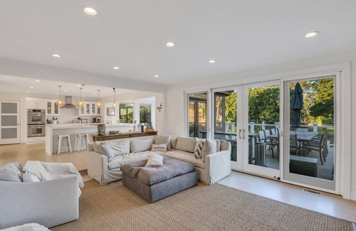 Southold Casa | Contemporary Colonial home with pristine Peconic bay views, steps to...