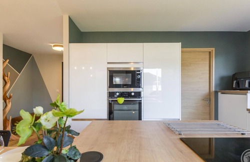 Gouville-sur-Mer Cabaña | Casa contemporánea cerca de la playa con jardín y baño nórdico