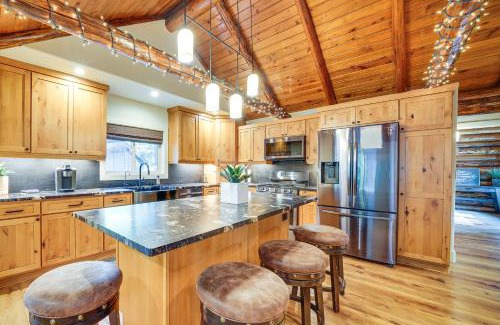Cle Elum Casa | Contemporary Log Cabin Near Cle Elum Lake!