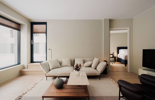 Frogner Apartamento | Contemporary Oslo apartment with private garden & access to hotel facilities