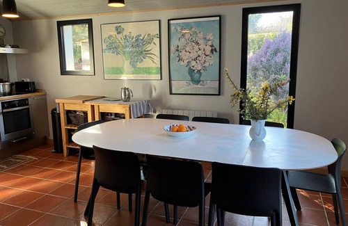 Sauzon Casa | Villa contemporánea cerca de Sauzon con amplio jardín