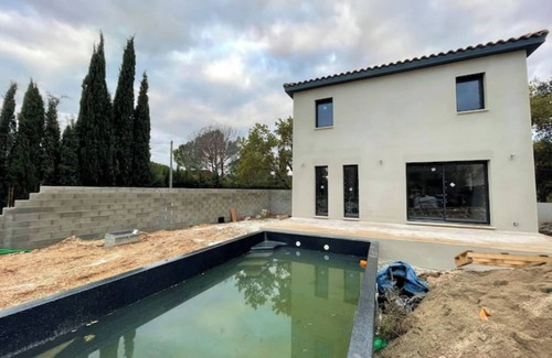 Bedoin Villa | Contemporary villa with pool at the foot of the Ventoux