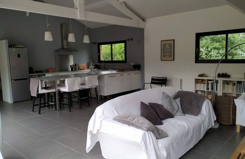 Parentis-en-Born Villa | Villa contemporánea de madera - Piscina - Parentis cerca de Biscarrosse, 7-8 p.