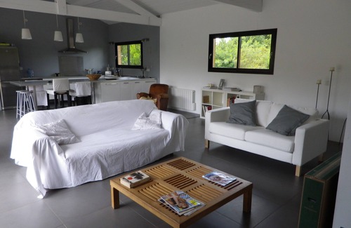 Parentis-en-Born Villa | Villa contemporánea de madera - Piscina - Parentis cerca de Biscarrosse, 7-8 p.