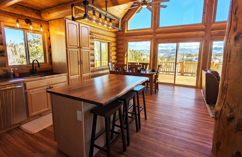 Winter Park Highlands Casa | Continental Divide Views! New Log Home w/ Hot Tub!
