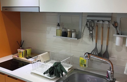 Seongnae-dong Apartamento | Convenient transportation in downtown Daegu,South Korea,with breakfast included