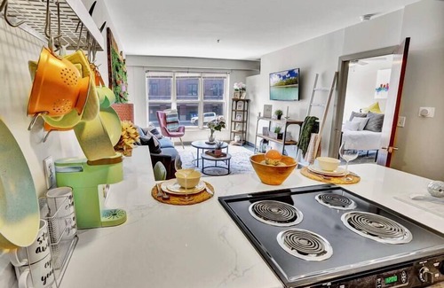 Short North Condominio | Convention Center and Arena District Suite w/ Free Parking!