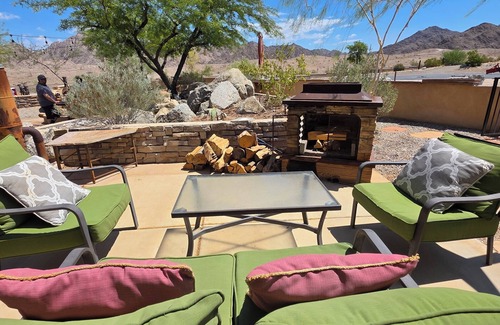 Fortuna Foothills Casa | Cool down in this desert oasis Pool home, with mountain views.