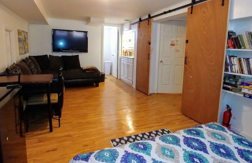 Old Brooklyn Apartamento | Cool Finished Basement Suite