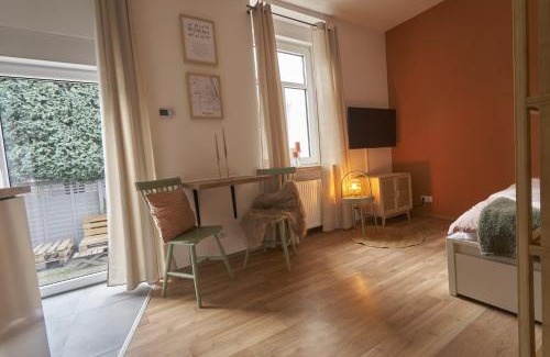 Worms Apartamento | Coole Altbau-WE 1-ZKB Terrasse Worms Zentrum