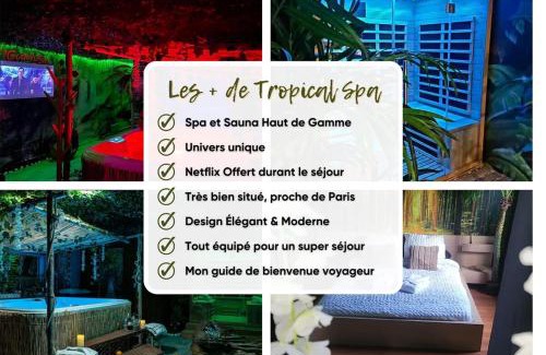 Lizy-sur-Ourcq Casa | Coquéo Spa & Sauna Suite Paris Disneyland