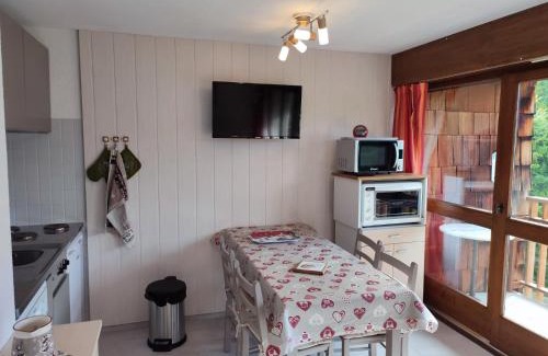 Les Carroz-d'Araches Apartamento | Coquet Studio de 4 personnes aux Carroz - Balcon et Wifi