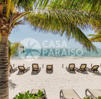 Puerto Juárez Apartamento | CORAL Beachfront 2BDR with pool by Casa Paraiso