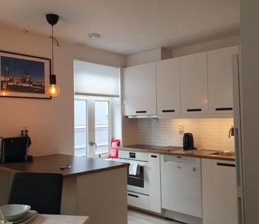 Trondheim City Centre Apartamento | Corner apartment with 2 bedrooms in the middle of the city centre