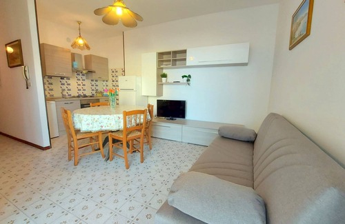 Lido di Pomposa Apartamento | Cortina 2-9 Two room seafront apartment with air conditioning